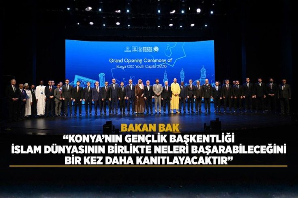 2026 İİT Gençlik Başkenti Konya’da Coşkulu Törenle Açıldı