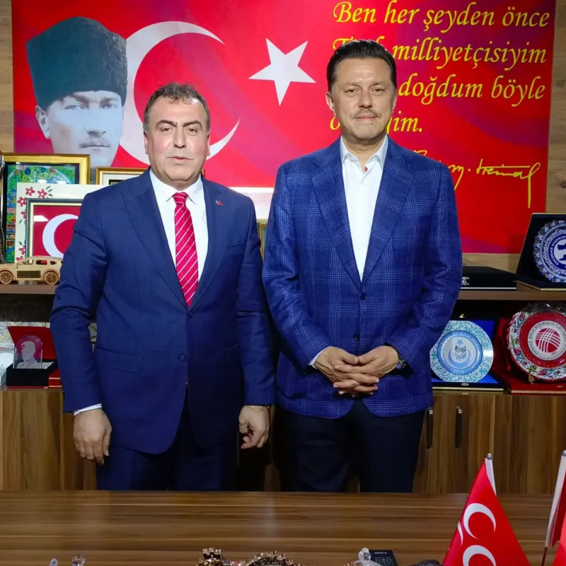 Nebi Hatipoğlu’ndan MHP Eskişehir İl Başkanlığı’na Ziyaret: “Uyum İçinde Çalışacağız”
