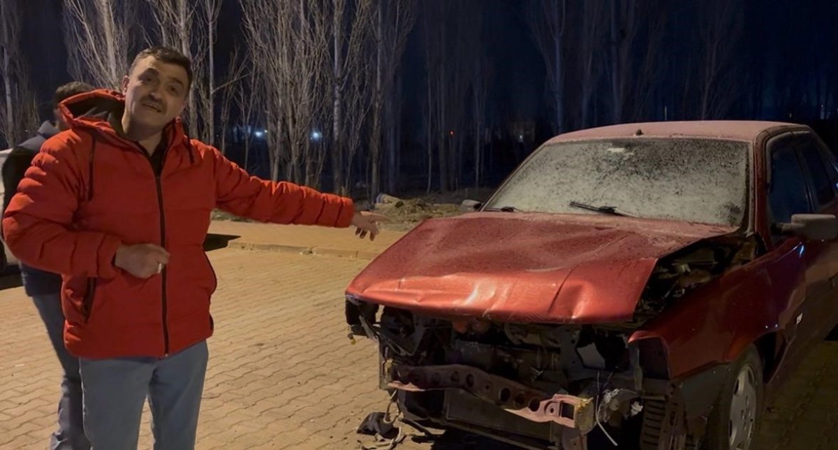 Sattığı Otomobilin Parasını Beklerken Aracını Kazalı Halde Buldu