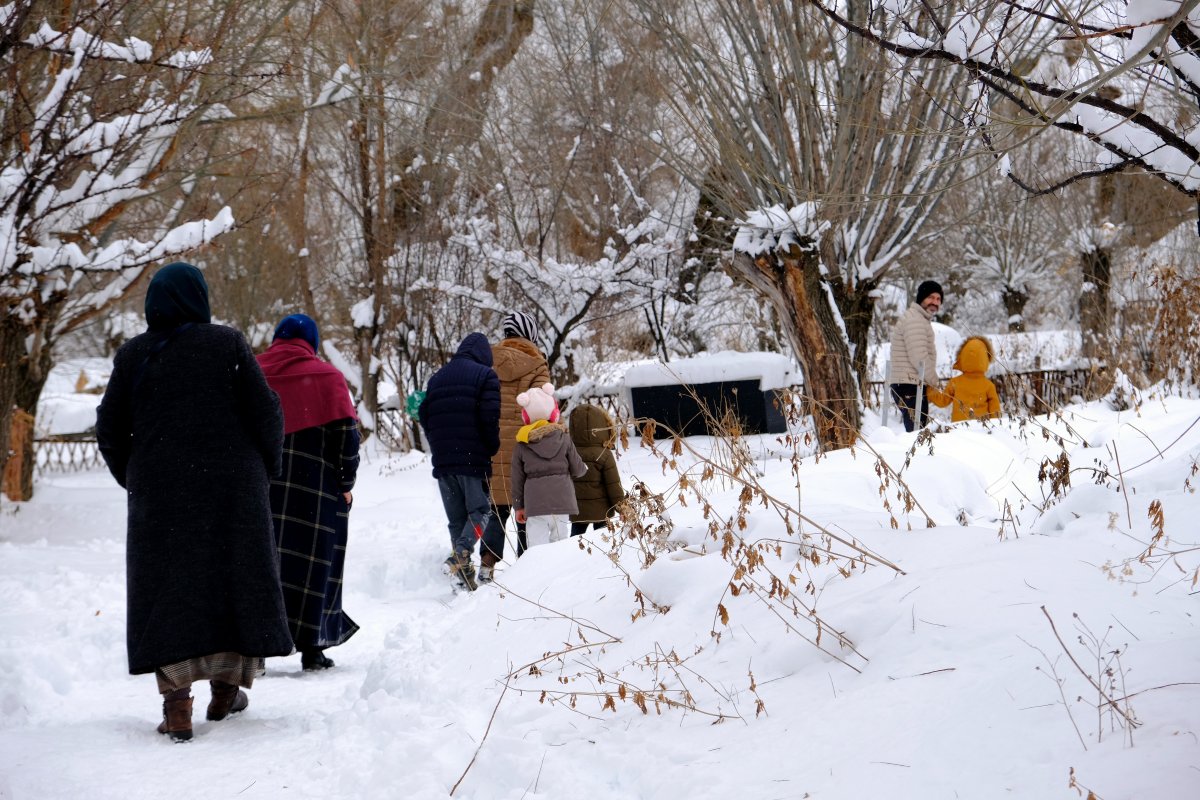Erzincan’da Köylerde Karla Mücadele Sürüyor