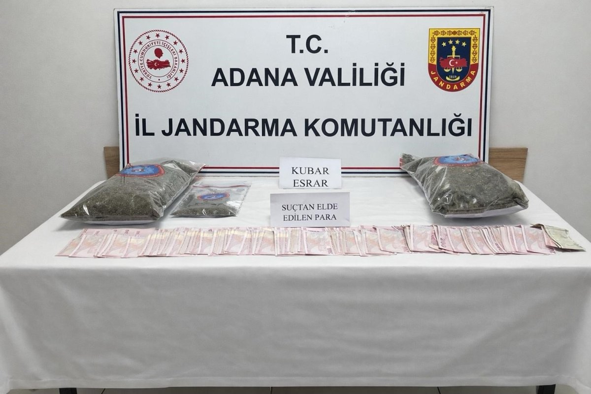 Adana’da 2 Kilo Esrar Ele Geçirildi