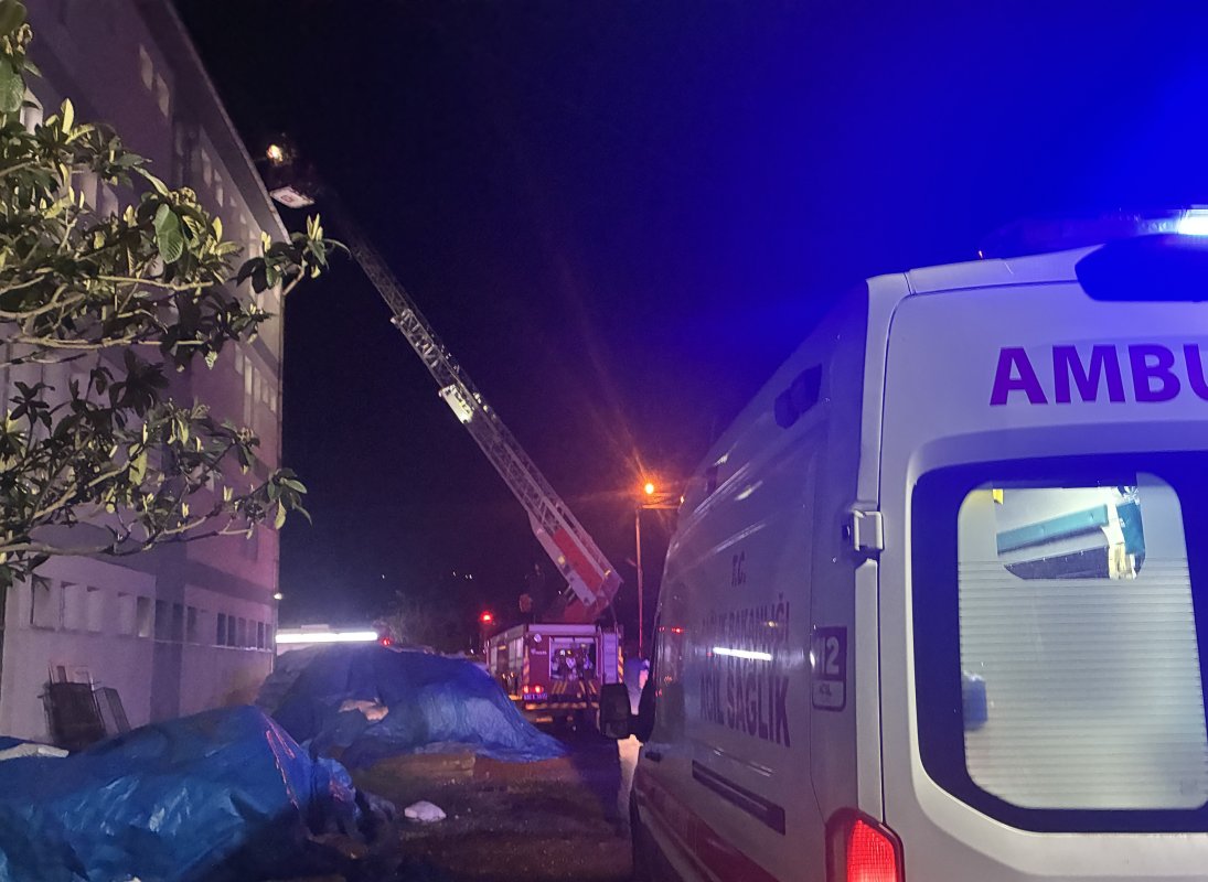 Ordu’da Öğrenci Pansiyonunda Baca Yangını