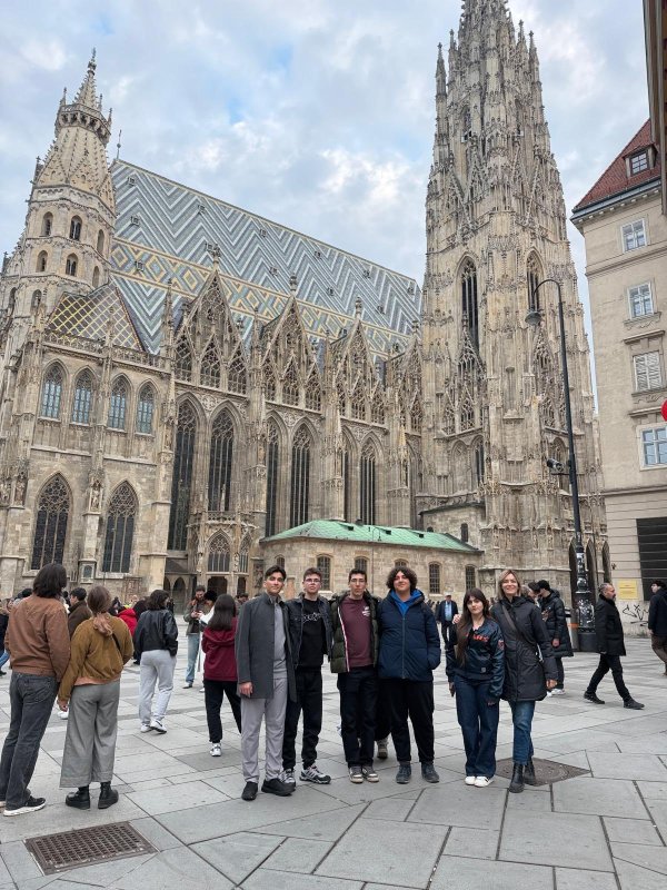Ortaklar Fen Lisesi Öğrencileri Viyana’da Uluslararası Deneyim Kazandı