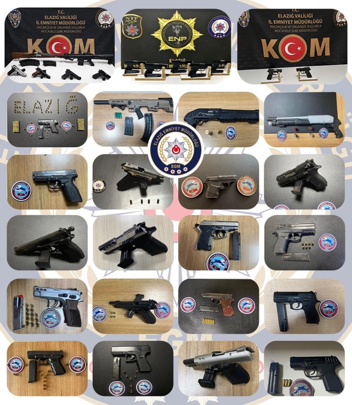 Elazığ’da Aranan 124 Şüpheli Yakalandı