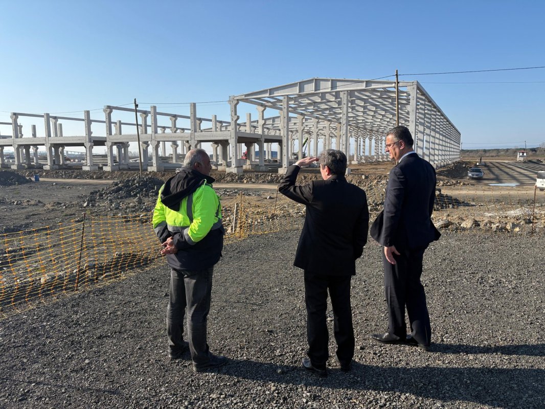 Samsun’da Sanayi Ve Lojistik Yatırımları Yerinde İncelendi