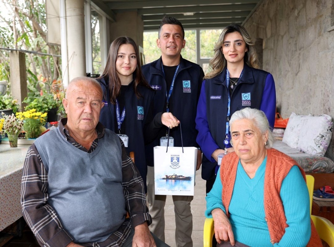 Bodrum Belediyesi’nden Şehit Ailelerine Anlamlı Ziyaret