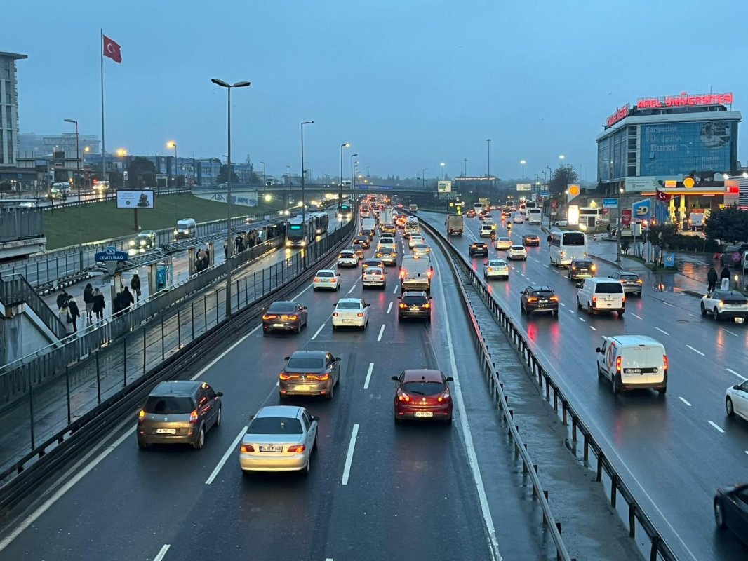 İstanbul’da Bayram Sonrası Trafik Yoğunluğu