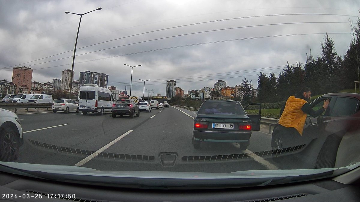 Ümraniye’de Makas Atan Sürücü Dehşet Saçtı