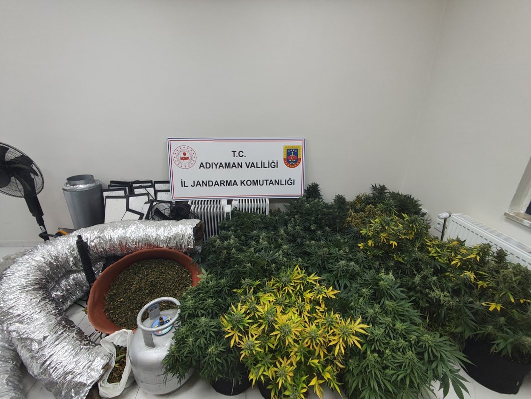 Adıyaman’da Uyuşturucu Operasyonu