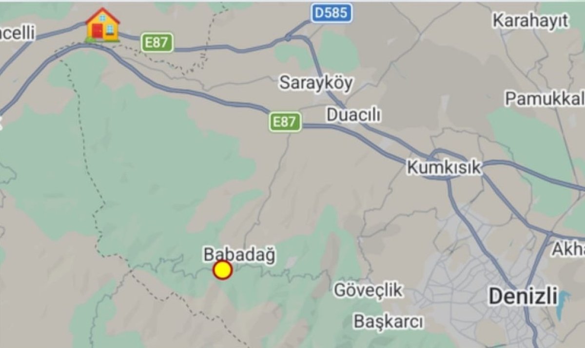 Babadağ’da 3.6 Büyüklüğünde Deprem Paniğe Neden Oldu