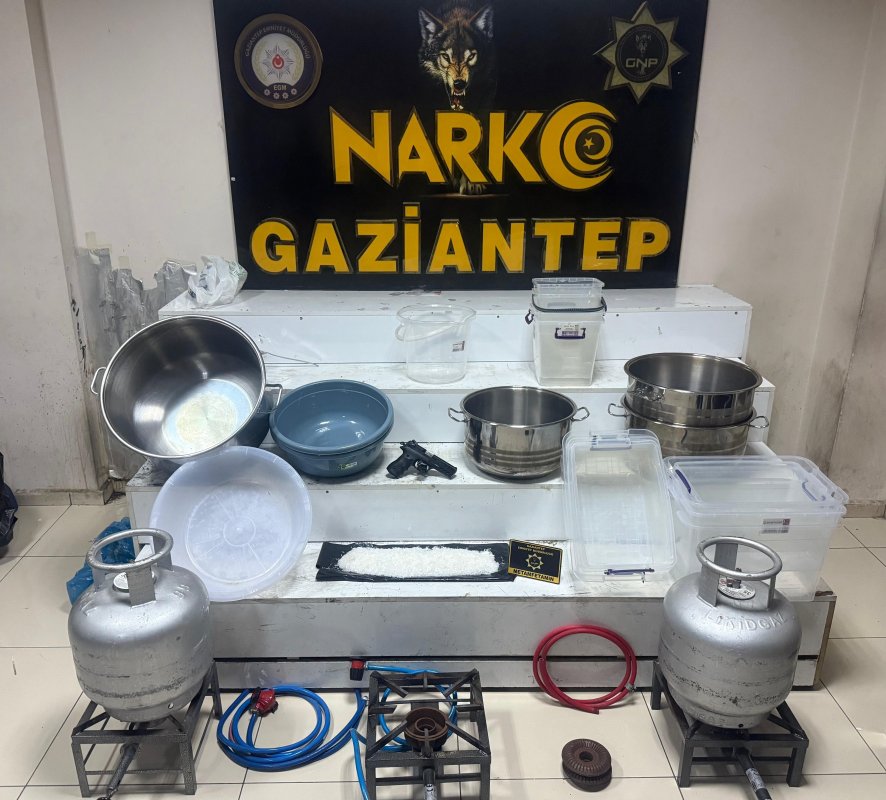 Gaziantep'te Uyuşturucu Operasyonu: 4 Şüpheli Tutuklandı