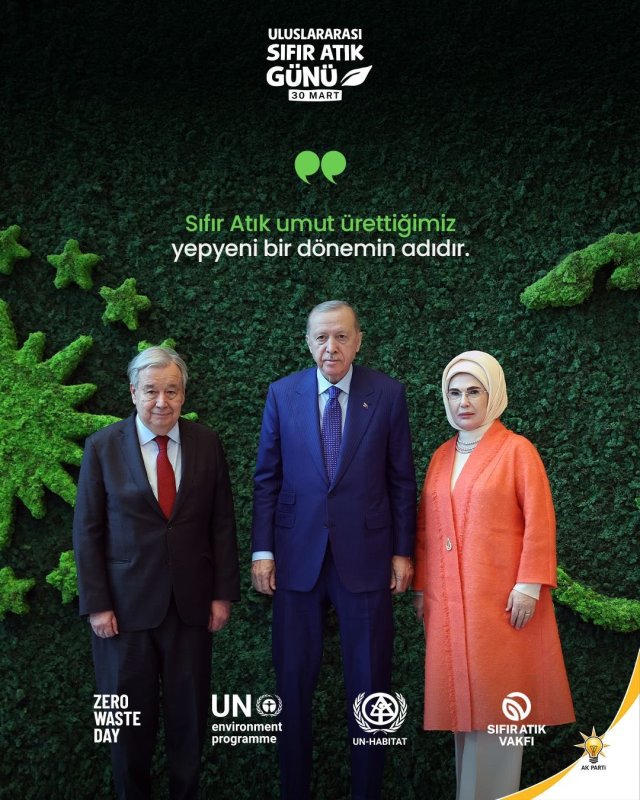 Ömer Çelik: “Sıfır Atık Küresel Bir İlham Kaynağıdır”