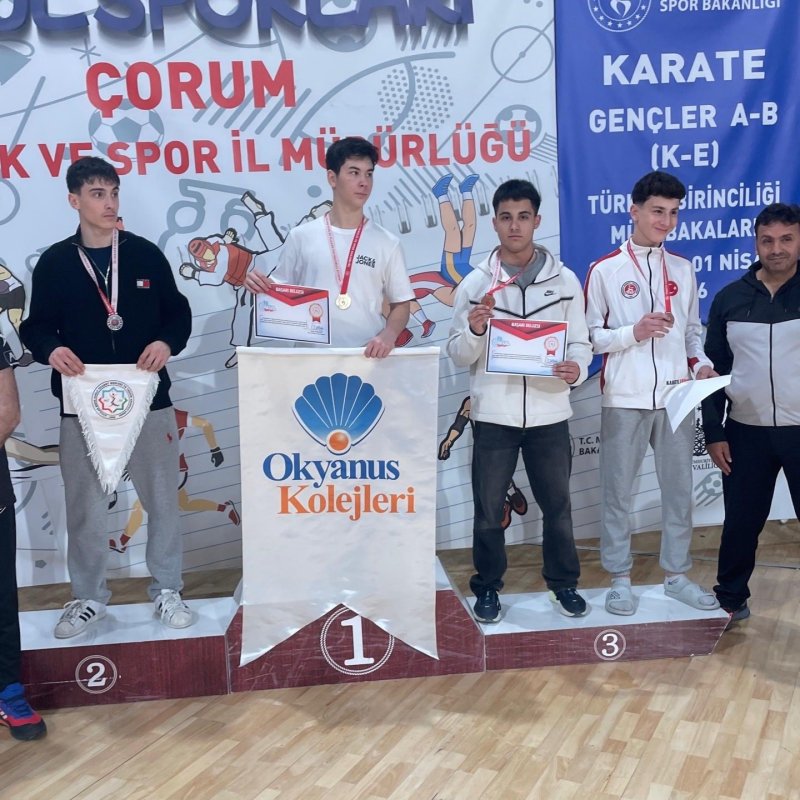 Bilecik Karate Şampiyonasında Türkiye Dereceleri Aldı