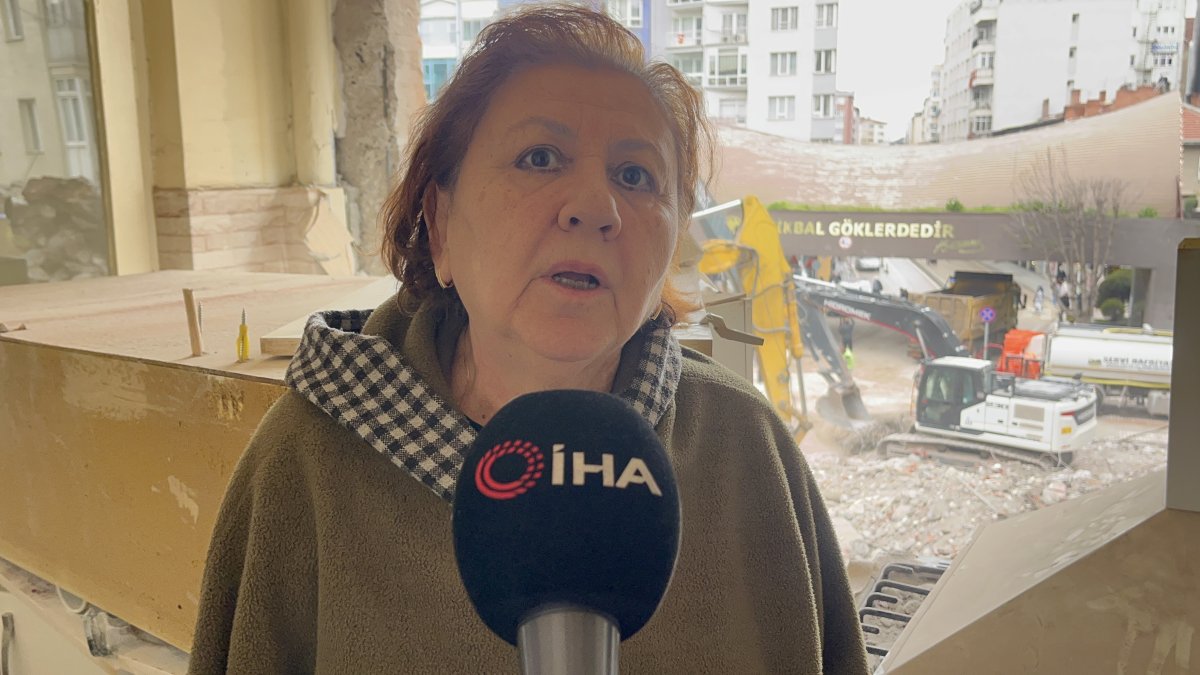 Eskişehir’de Yıkım Kabusa Döndü: Yan Apartmanda Duvar Yıkıldı, Ev Sallandı!