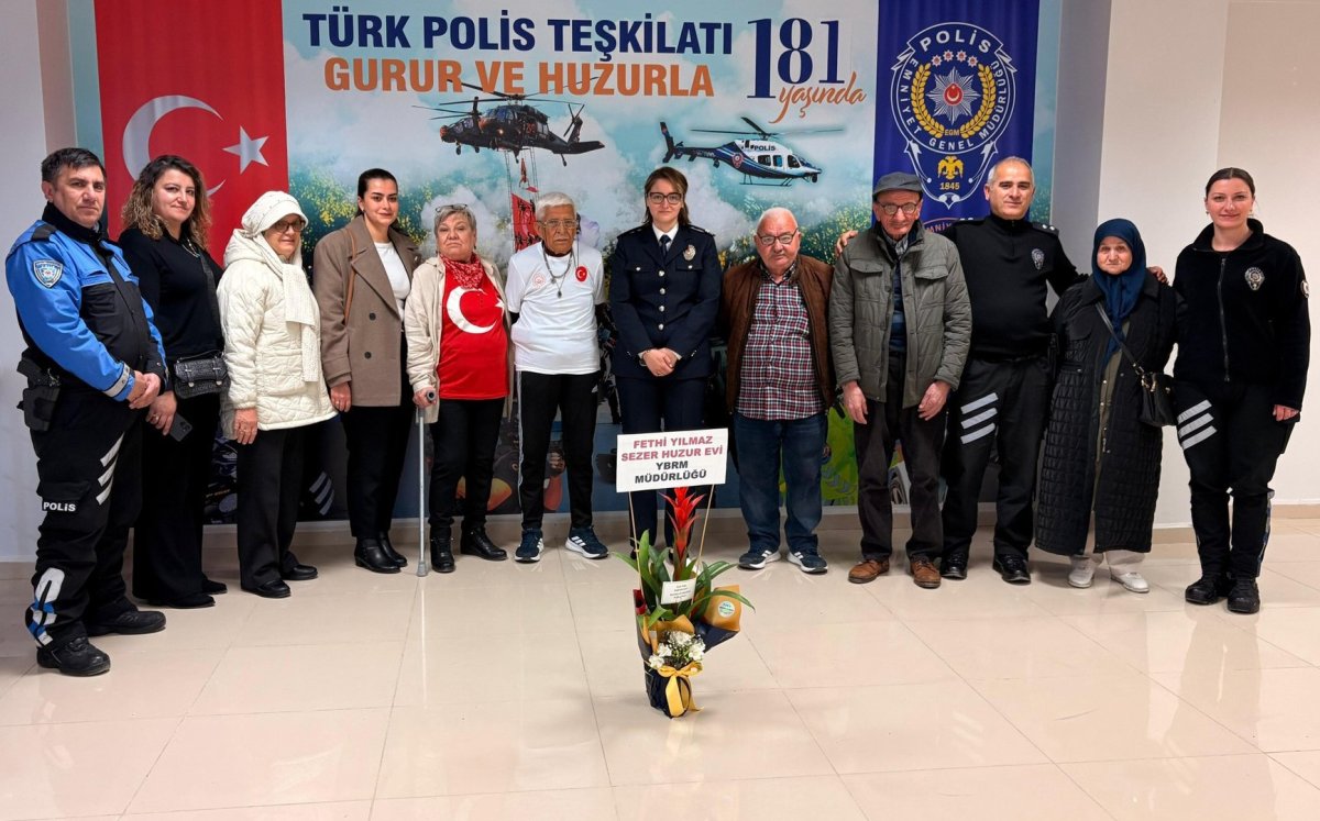 Eskişehir’de Anlamlı Buluşma: Huzurevi Sakinlerinden Polise Ziyaret