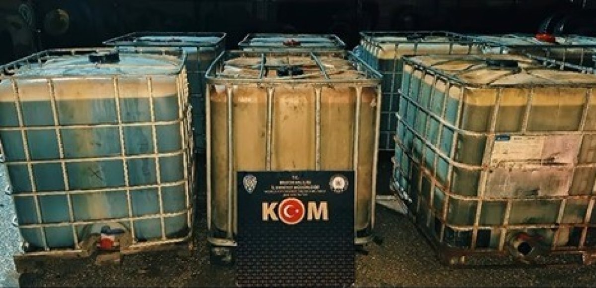 Bilecik’te Tırda 5 Bin 100 Litre Kaçak Akaryakıt Ele Geçirildi