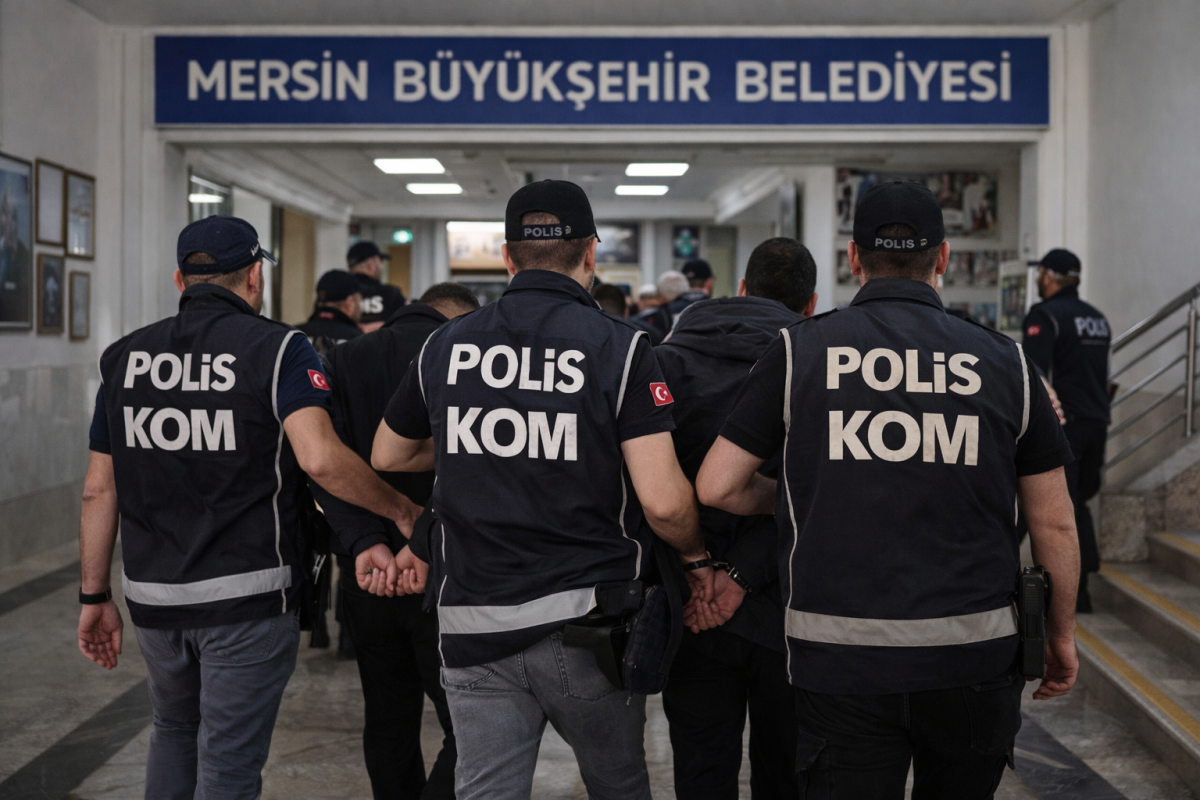 Mersin Büyükşehir Belediyesi’ne Operasyon