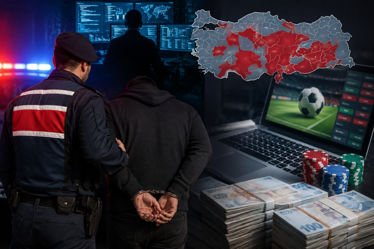 Eskişehir Dahil 21 İlde Yasa Dışı Bahis Operasyonu: 5,8 Milyarlık Para Trafiği Tespit Edildi