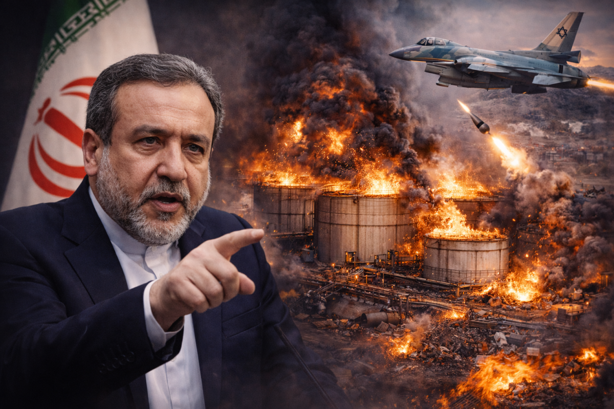 Arakçi: “İsrail’in Yakıt Depolarını Bombalaması Uluslararası Hukukun İhlali”