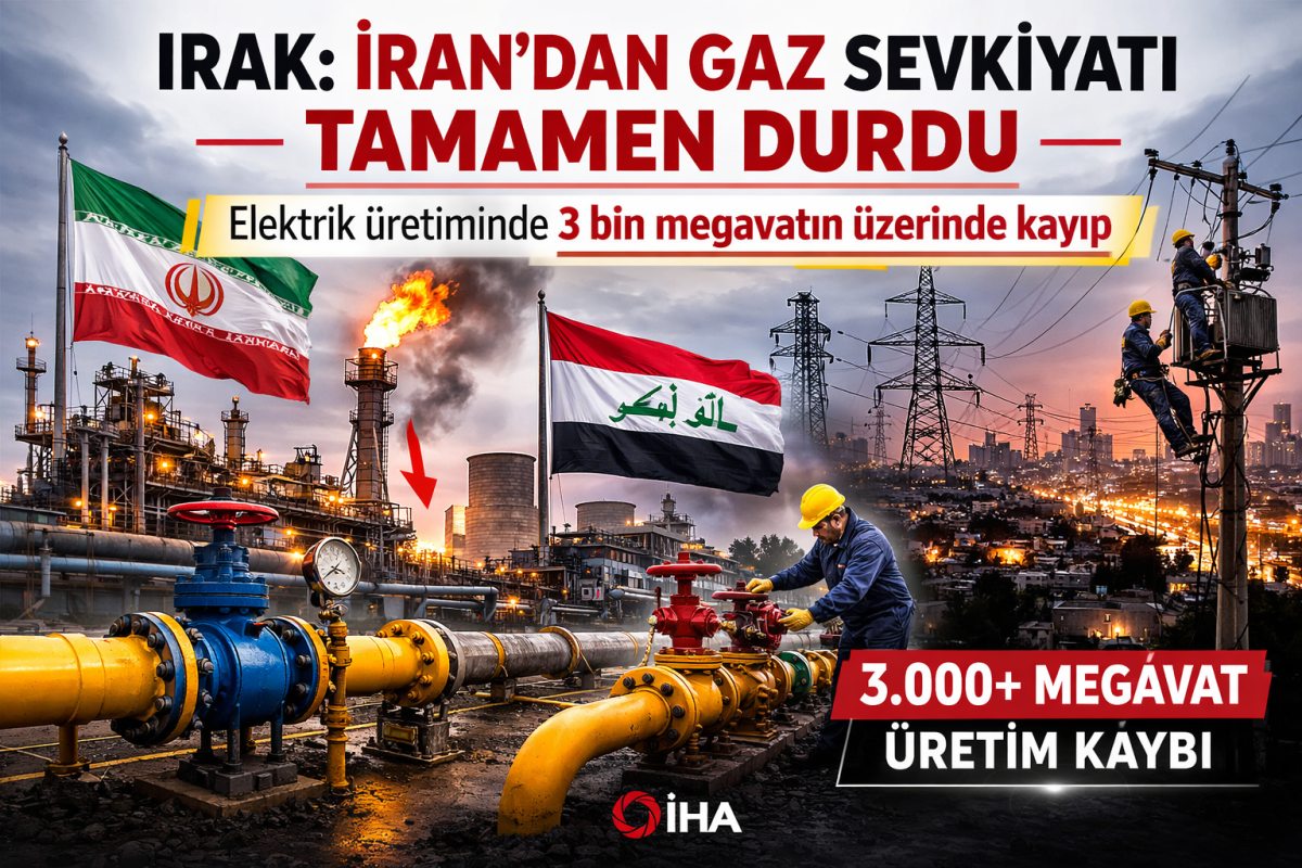 Irak: İran’dan Gaz Sevkiyatı Tamamen Durdu