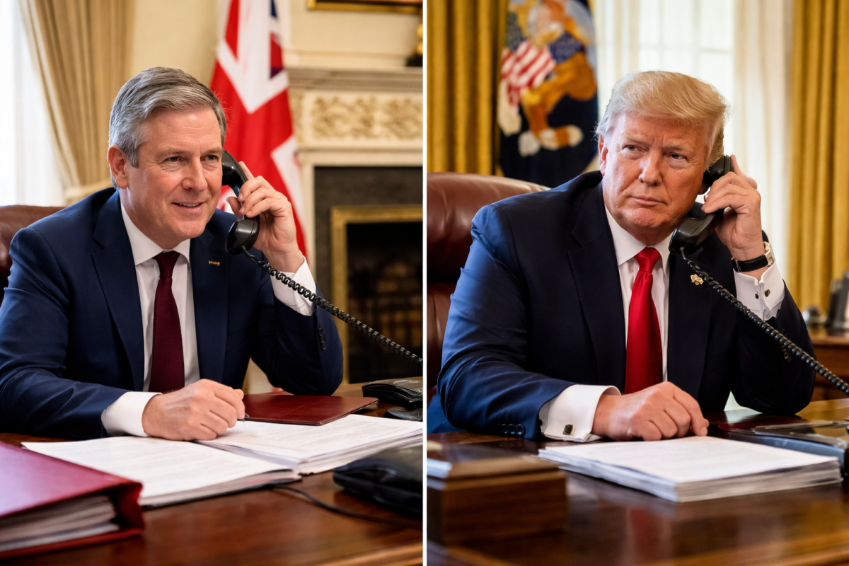 Starmer Ve Trump Hürmüz Boğazı İçin Görüştü