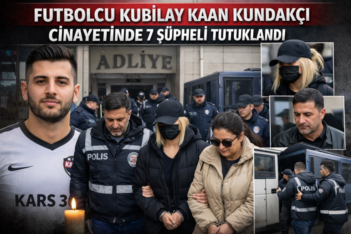 Futbolcu Kubilay Kaan Kundakçı Cinayetinde 7 Şüpheli Tutuklandı