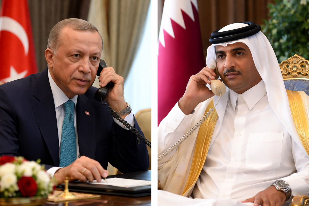 Cumhurbaşkanı Erdoğan Katar Emiri Al Sani İle Telefonda Görüştü