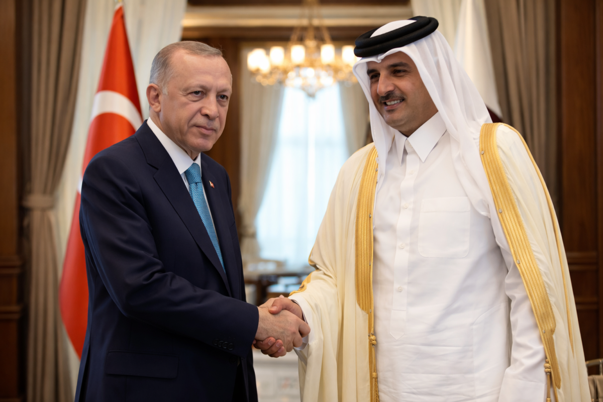 Katar Emiri Al-Thani’den Cumhurbaşkanı Erdoğan’a Teşekkür