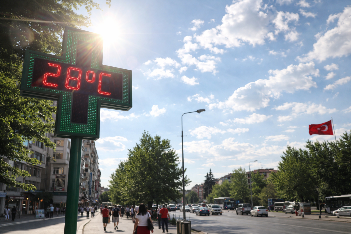 Eskişehir’de Hava Sıcaklığı 8 Derece Artacak
