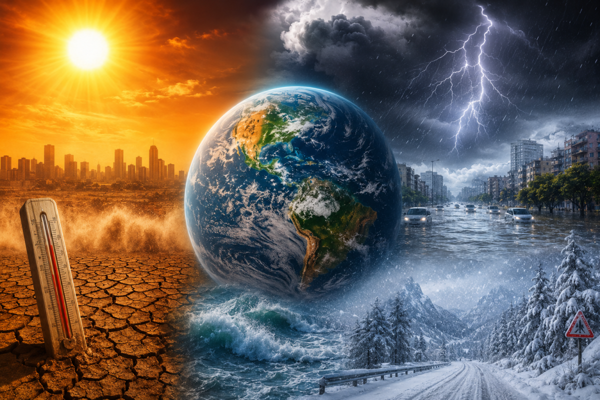 Süper El Nino Alarmı: Türkiye’yi 50 Derece Sıcaklık ve Sel Riski Bekliyor