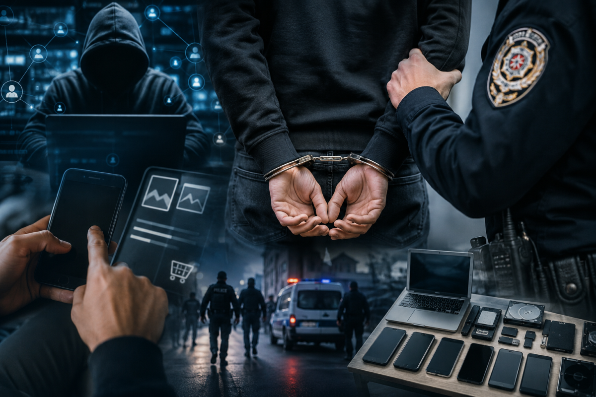 Eskişehir Dahil 14 İlde “Sarmal” Operasyonu: Yapay Zeka Destekli Dolandırıcılık Çetesine Darbe