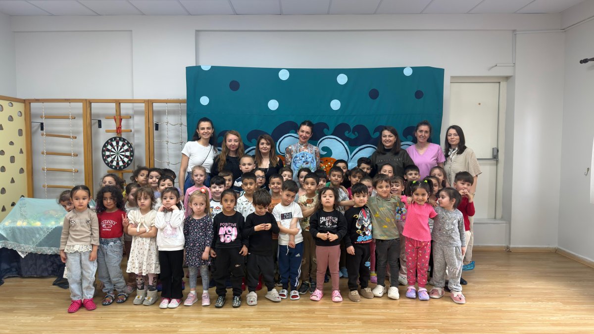 Es Çocuk Evi’nde “İnteraktif Masal Tiyatrosu” ile minikler değerleri öğreniyor
