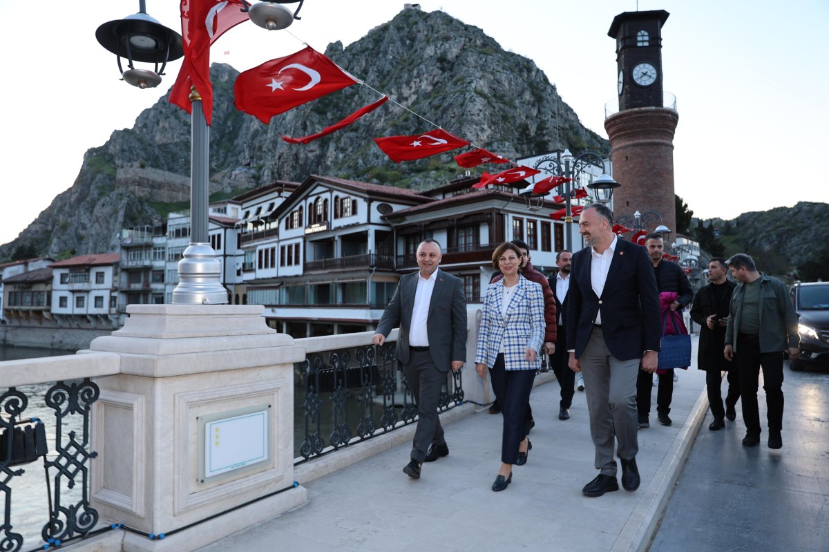 Ayşe Ünlüce’den Amasya’ya Ziyaret: Yerel Yönetimler Arasında İş Birliği Mesajı