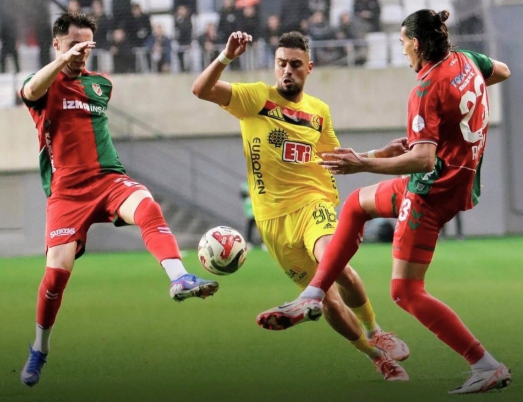 Eskişehirspor–Karşıyaka Maçında İlk Yarı 0-0
