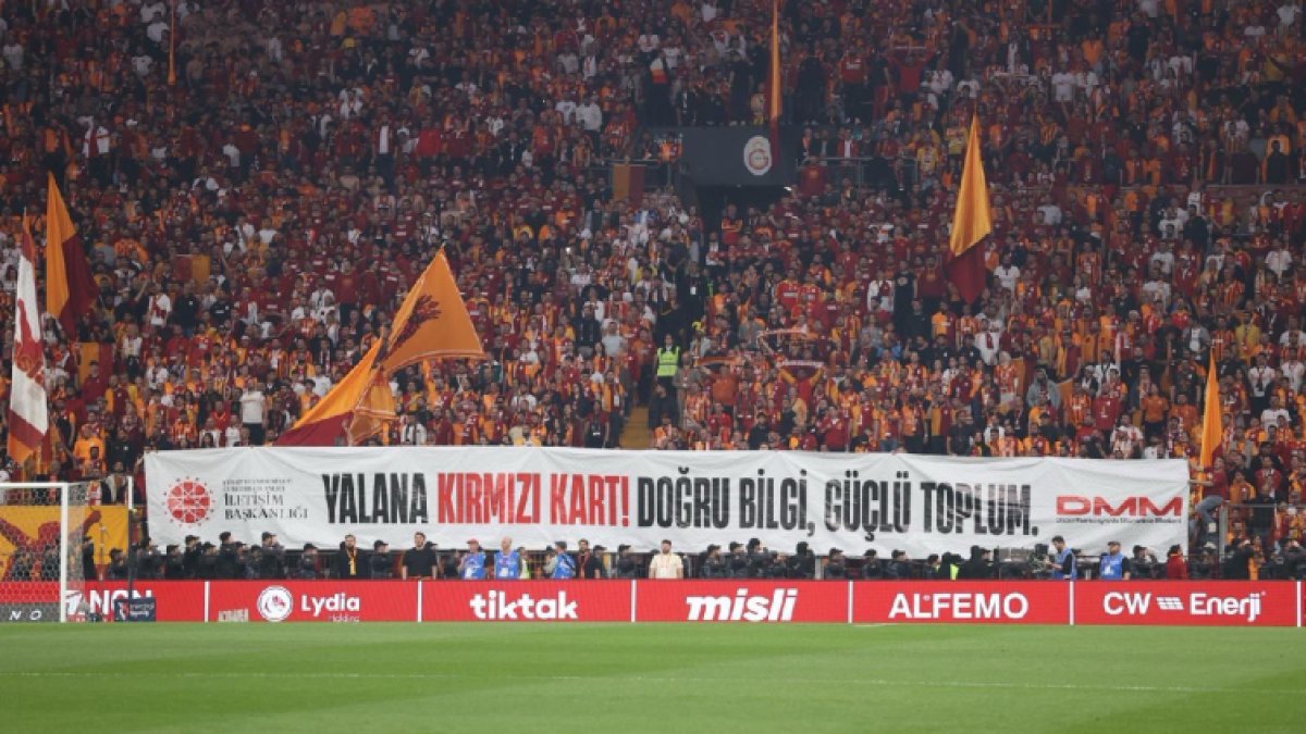 Dev Derbide “Dezenformasyona Kırmızı Kart” Mesajı: Sahada Ortak Çağrı