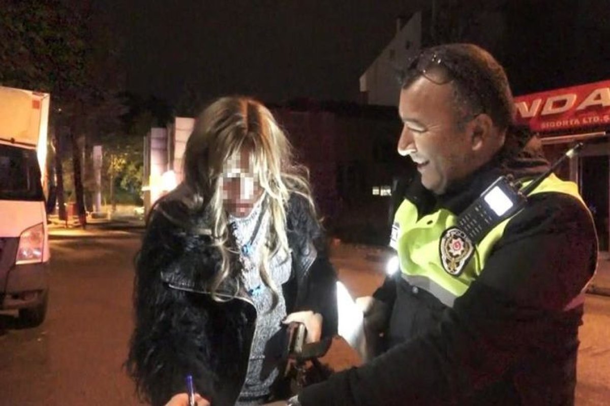 Alkollü Sürücünün Ceza Tepkisi Polisleri Gülümsetti