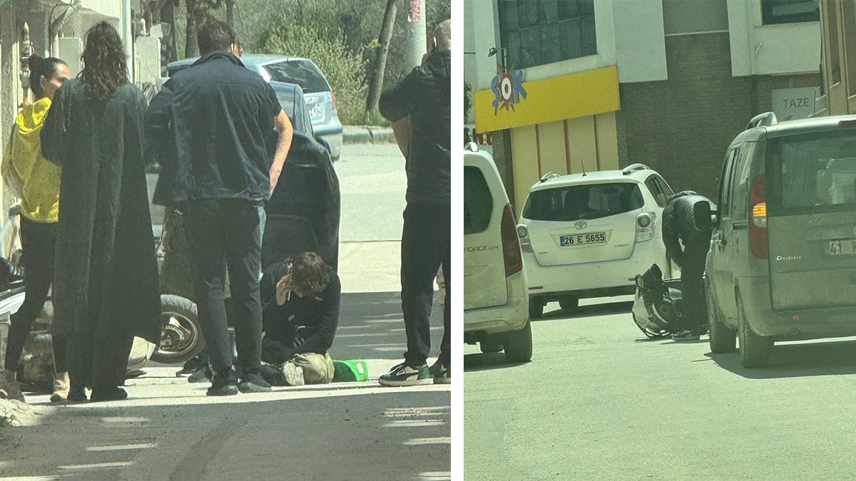 Eskişehir’de Hafif Ticari Araç İle Motosiklet Çarpıştı