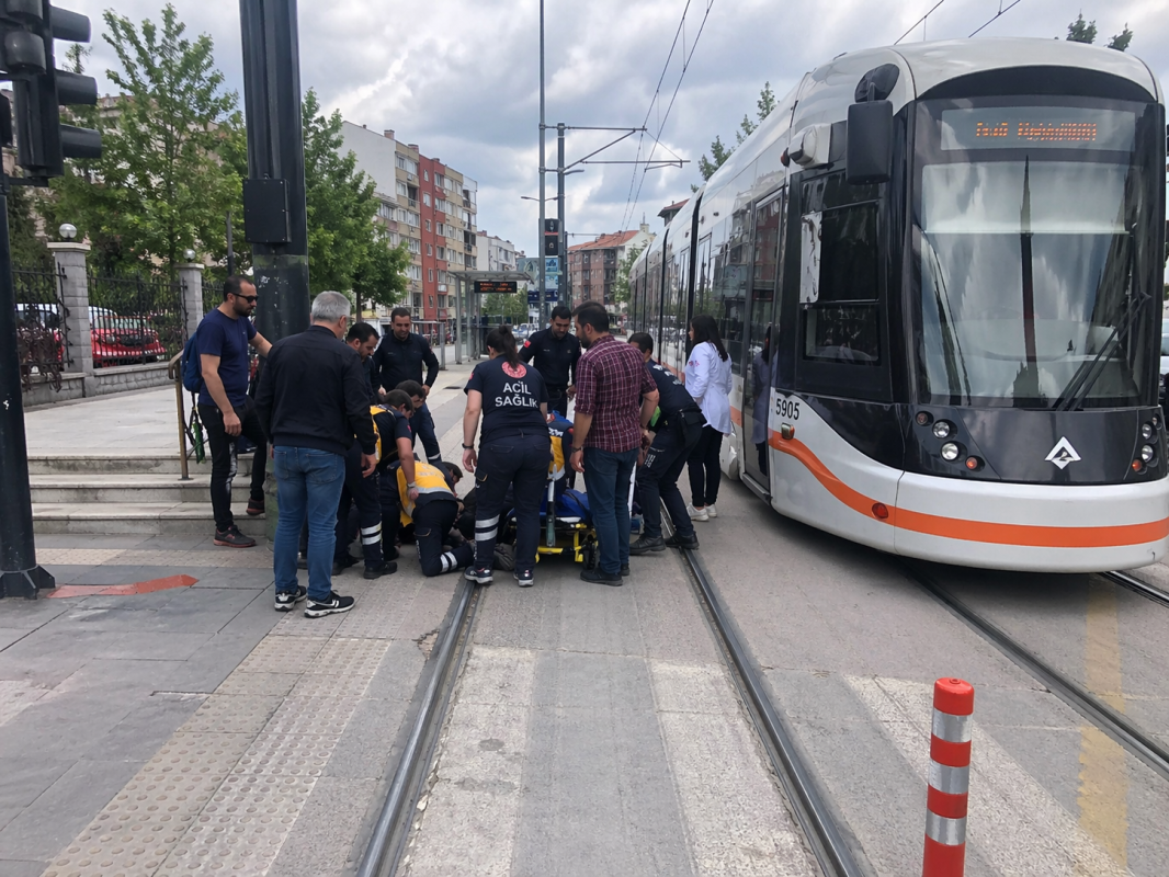 Eskişehir’de Tramvay Kazası: Raylarda Feci Anlar, 1 Kişi Yaralandı