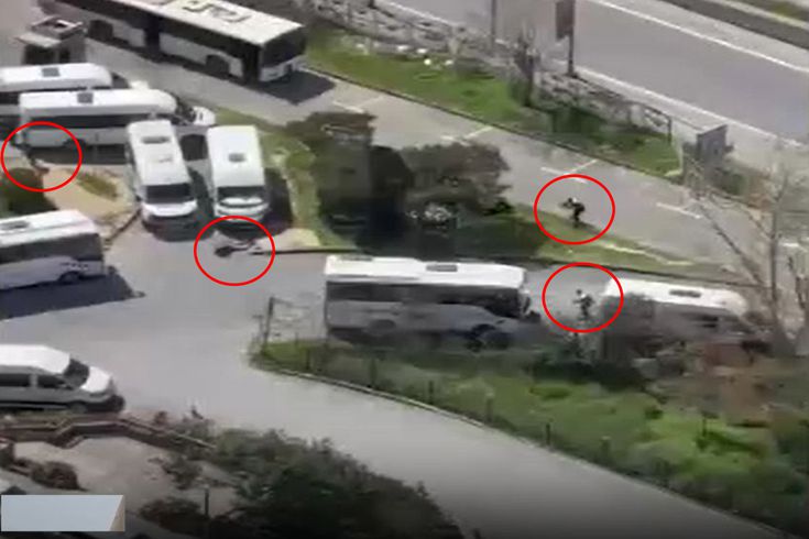 İsrail Konsolosluğu Önündeki Çatışmadan İlk Görüntüler Ortaya Çıktı