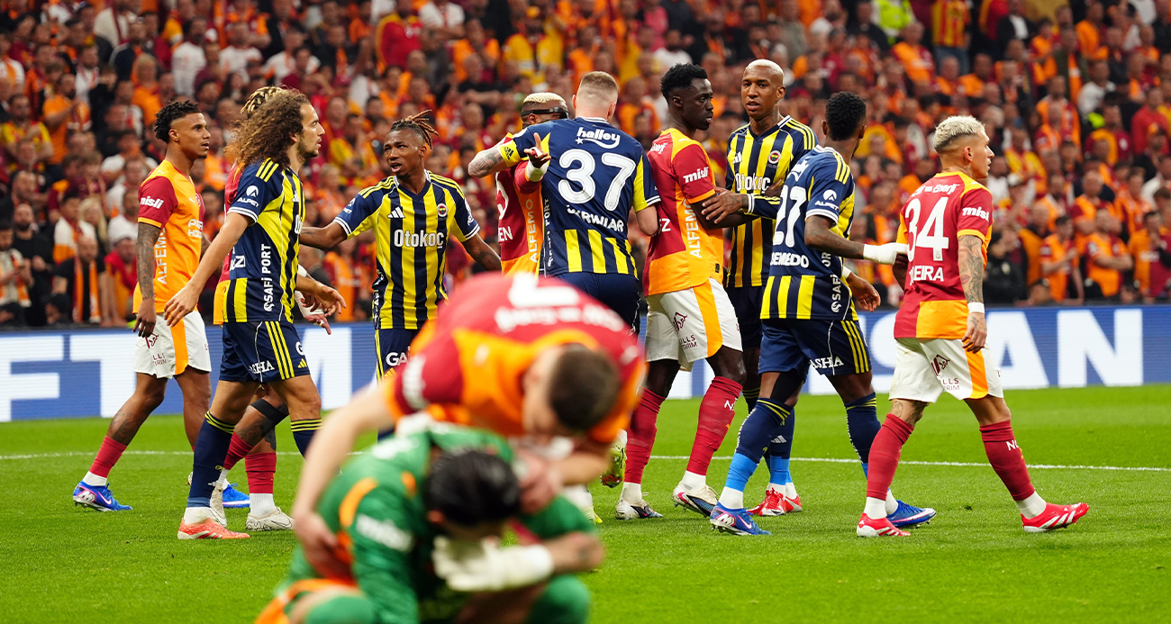 Puan farkı 7'ye çıktı! Dev derbide kazanan Galatasaray