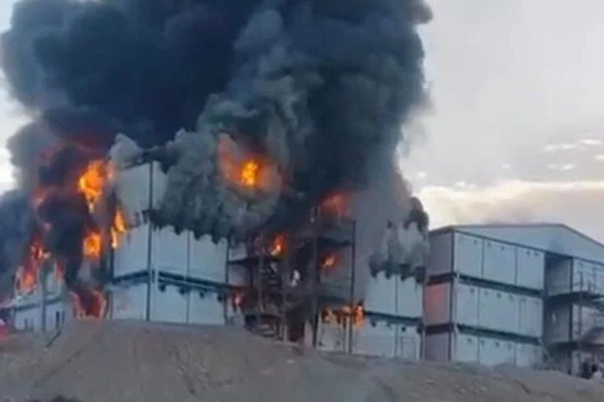 Kahramanmaraş’ta Şantiyede Yangın: 1 Ölü, 6 Yaralı