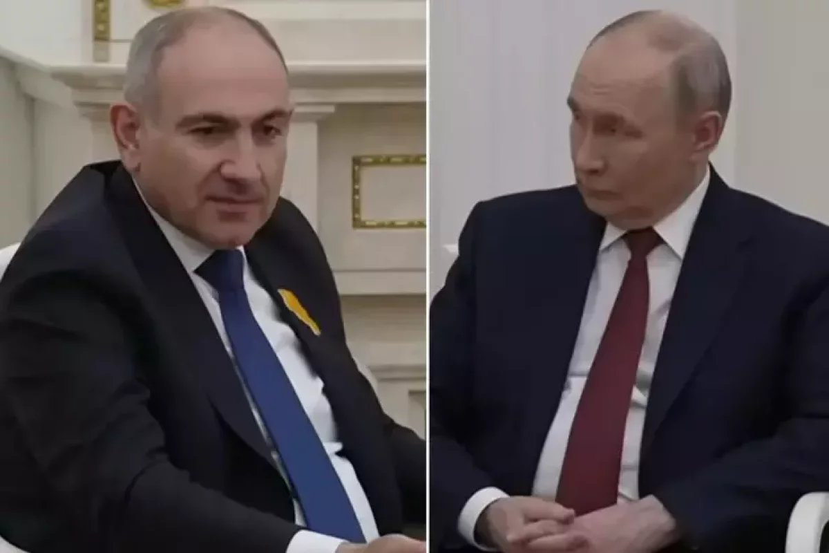 Paşinyan’dan Putin’e Kremlin’de Net Ret