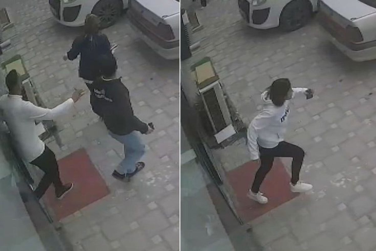 Malatya’daki Depremde Panik Anları Kamerada