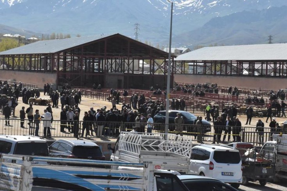 Hayvan Pazarında Ortalık Karıştı: Taş, Sopa Ve Silahlar Kullanıldı
