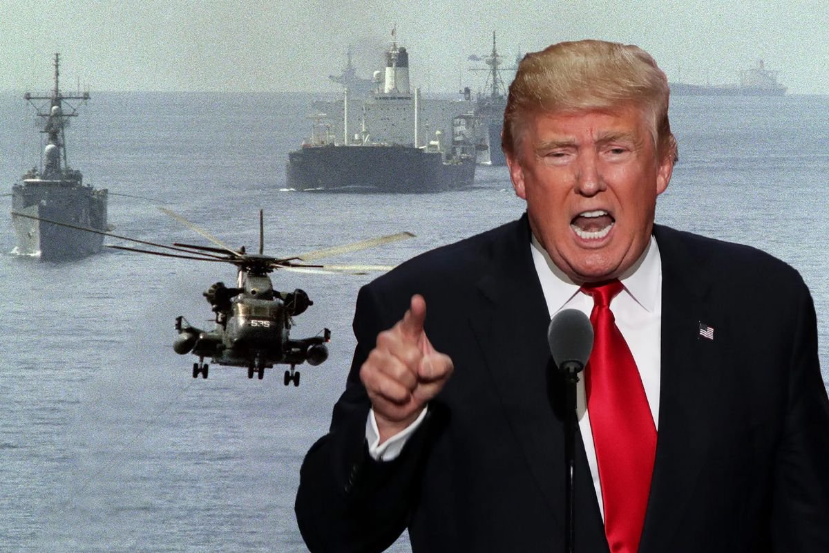 Trump İran’a Ablukanın Aylarca Sürebileceğini Söyledi